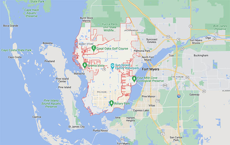 Map Local Mobile Auto Paint Repair for scratches, cracks and chips in Cape Coral, FL